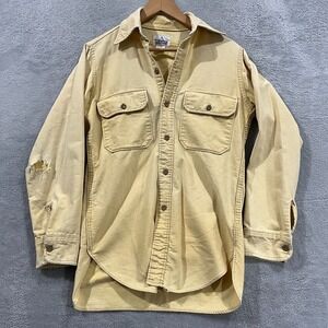 Vintage Holubar Shirt Mens Small Flannel Button Long Sleeve Faded Distressed 90s